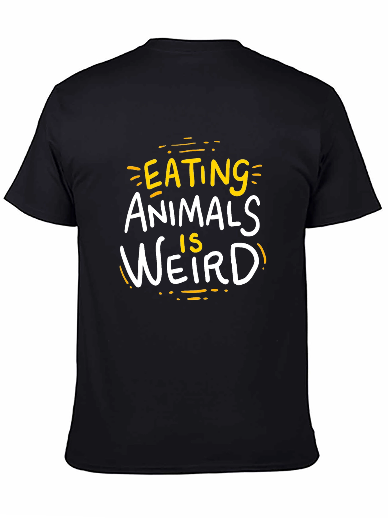 Eating Animals is Weird T-Shirt - Vegan Friendly