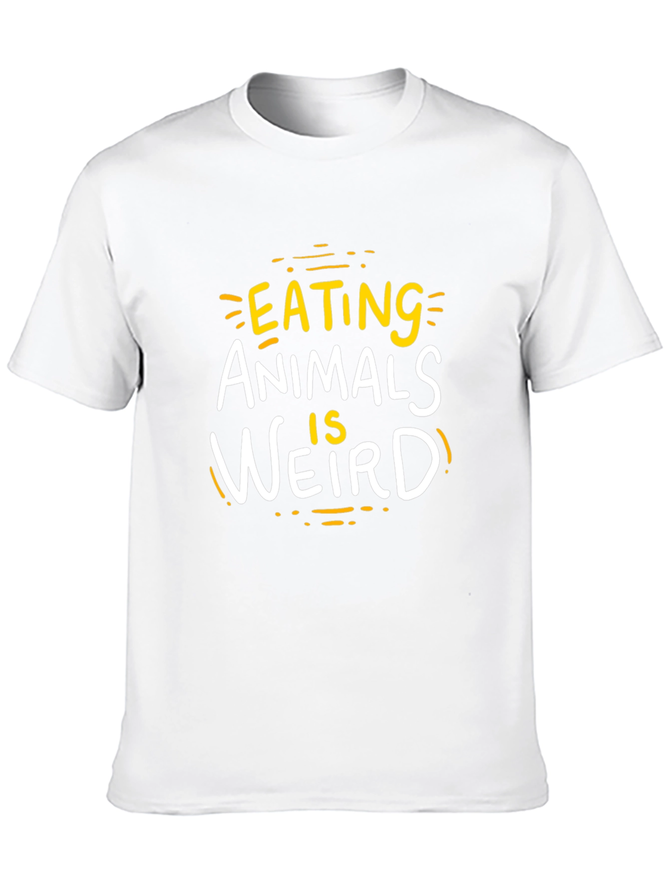 Eating Animals is Weird T-Shirt - Vegan Friendly