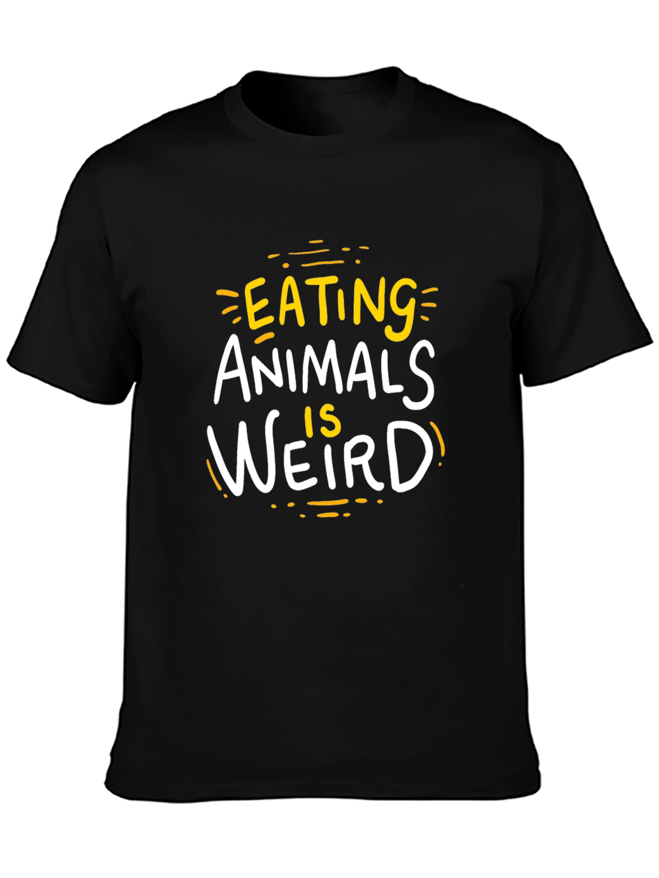 Eating Animals is Weird T-Shirt - Vegan Friendly