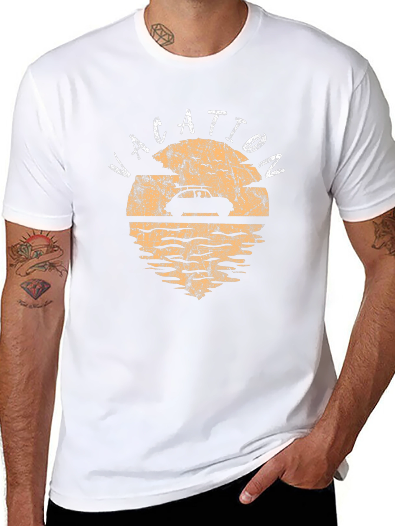Vacation Car Graphic Tee