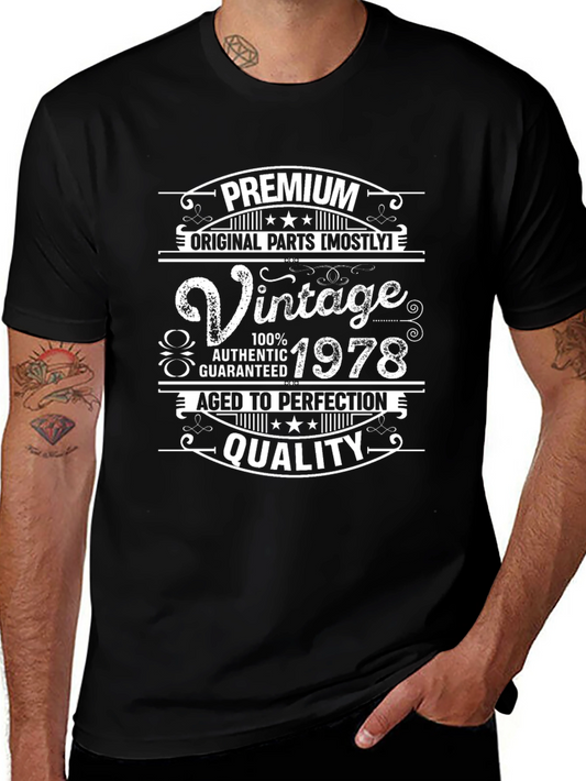 Vintage 1978 Premium Quality T-Shirt