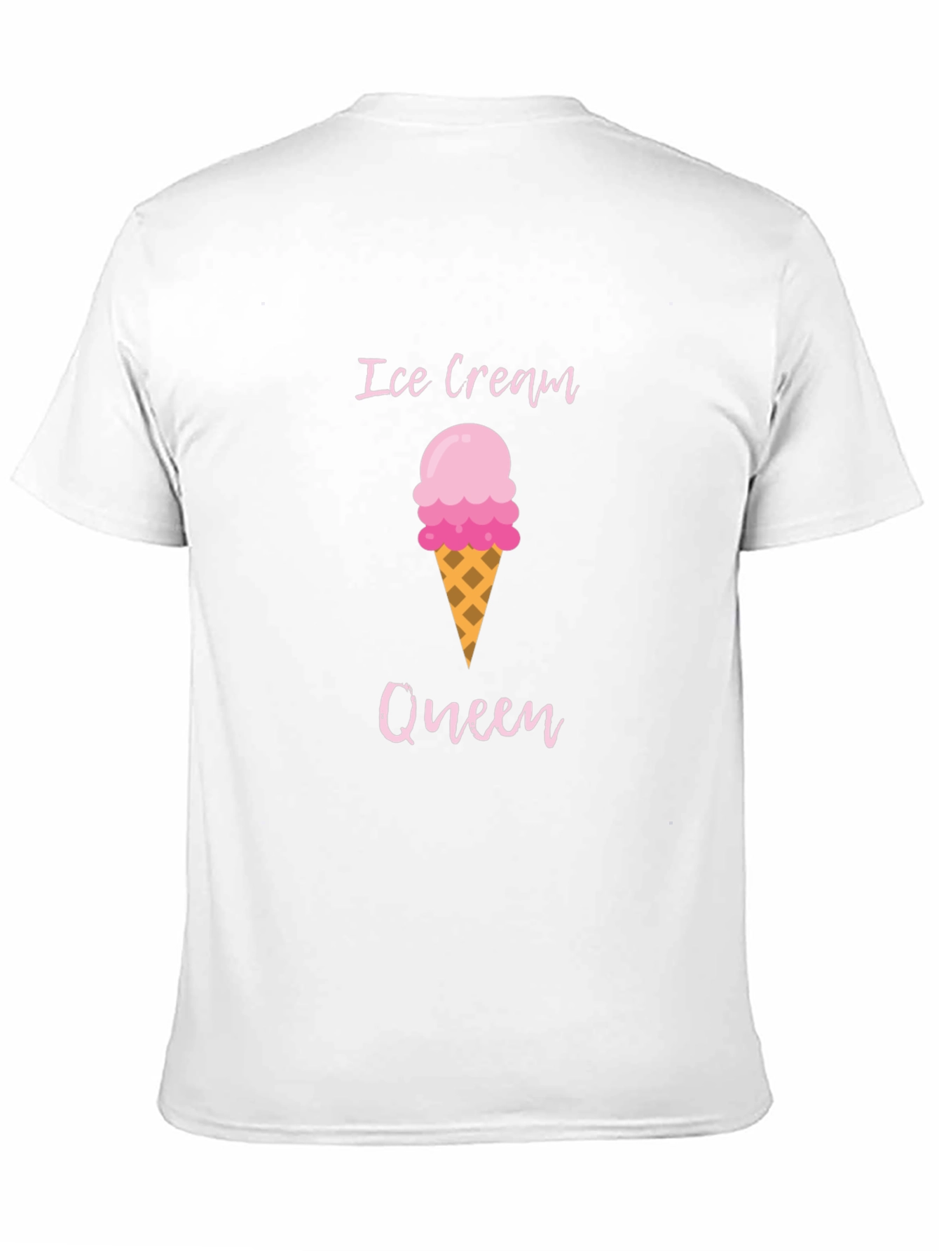 Ice Cream Queen Graphic T-Shirt - Summer Fun