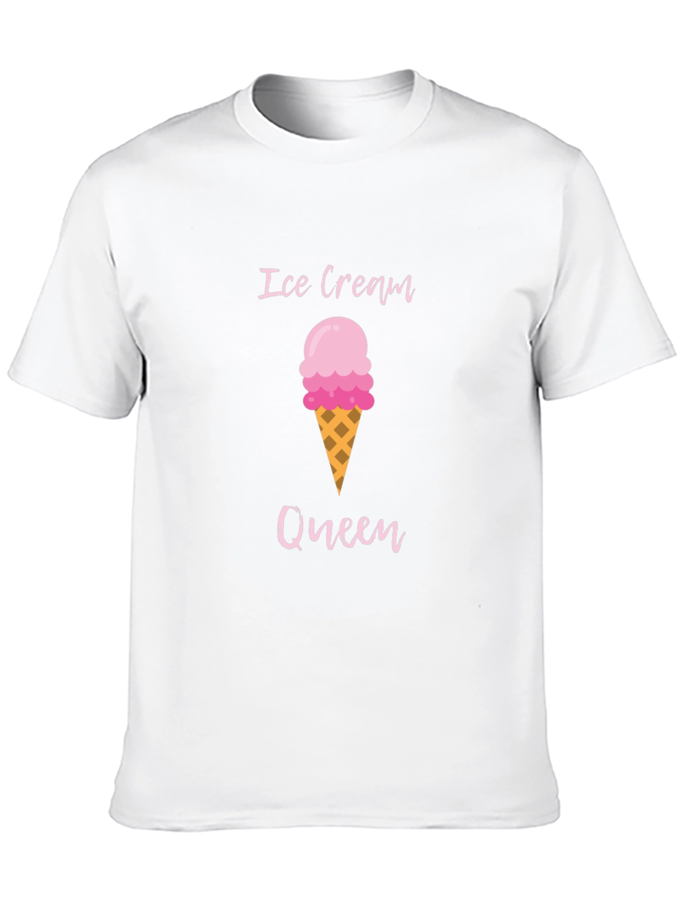 Ice Cream Queen Graphic T-Shirt - Summer Fun