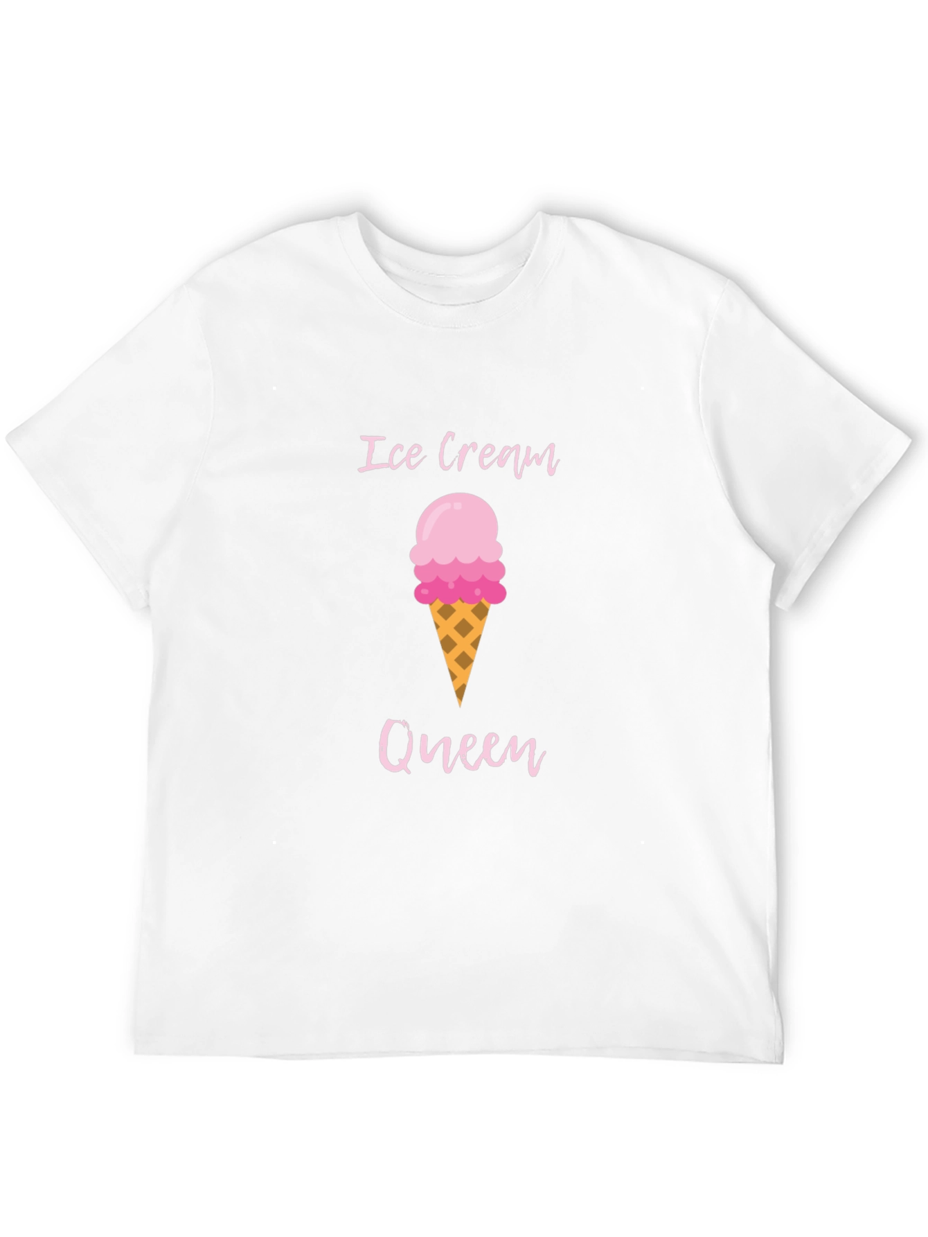 Ice Cream Queen Graphic T-Shirt - Summer Fun