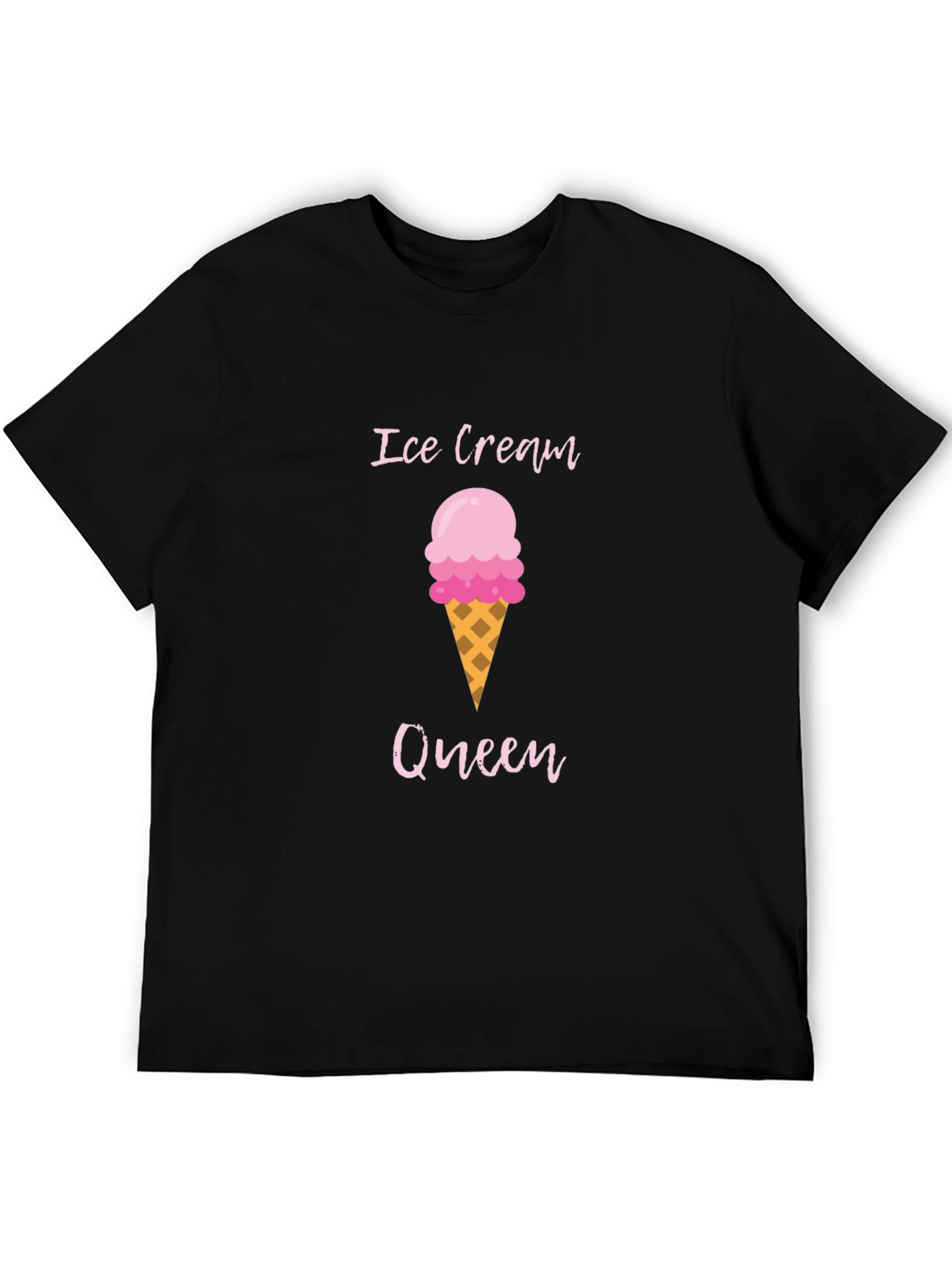 Ice Cream Queen Graphic T-Shirt - Summer Fun