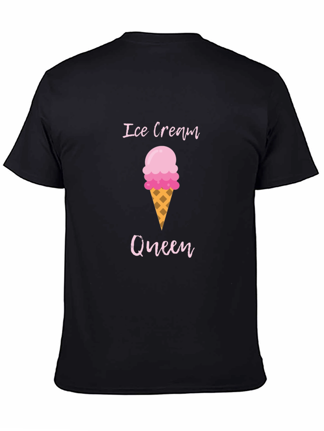 Ice Cream Queen Graphic T-Shirt - Summer Fun