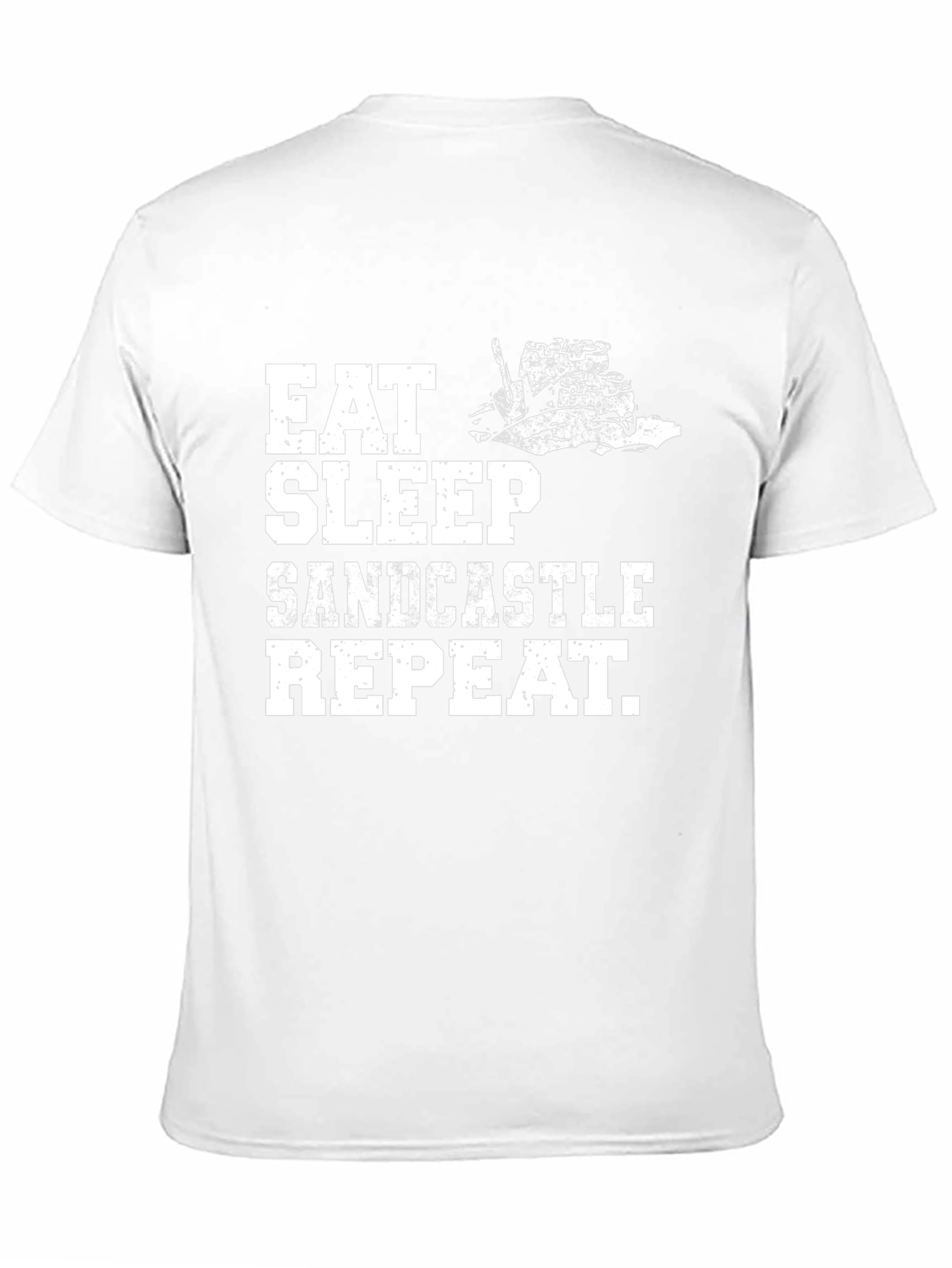 Eat Sleep Sandcastle Repeat T-Shirt