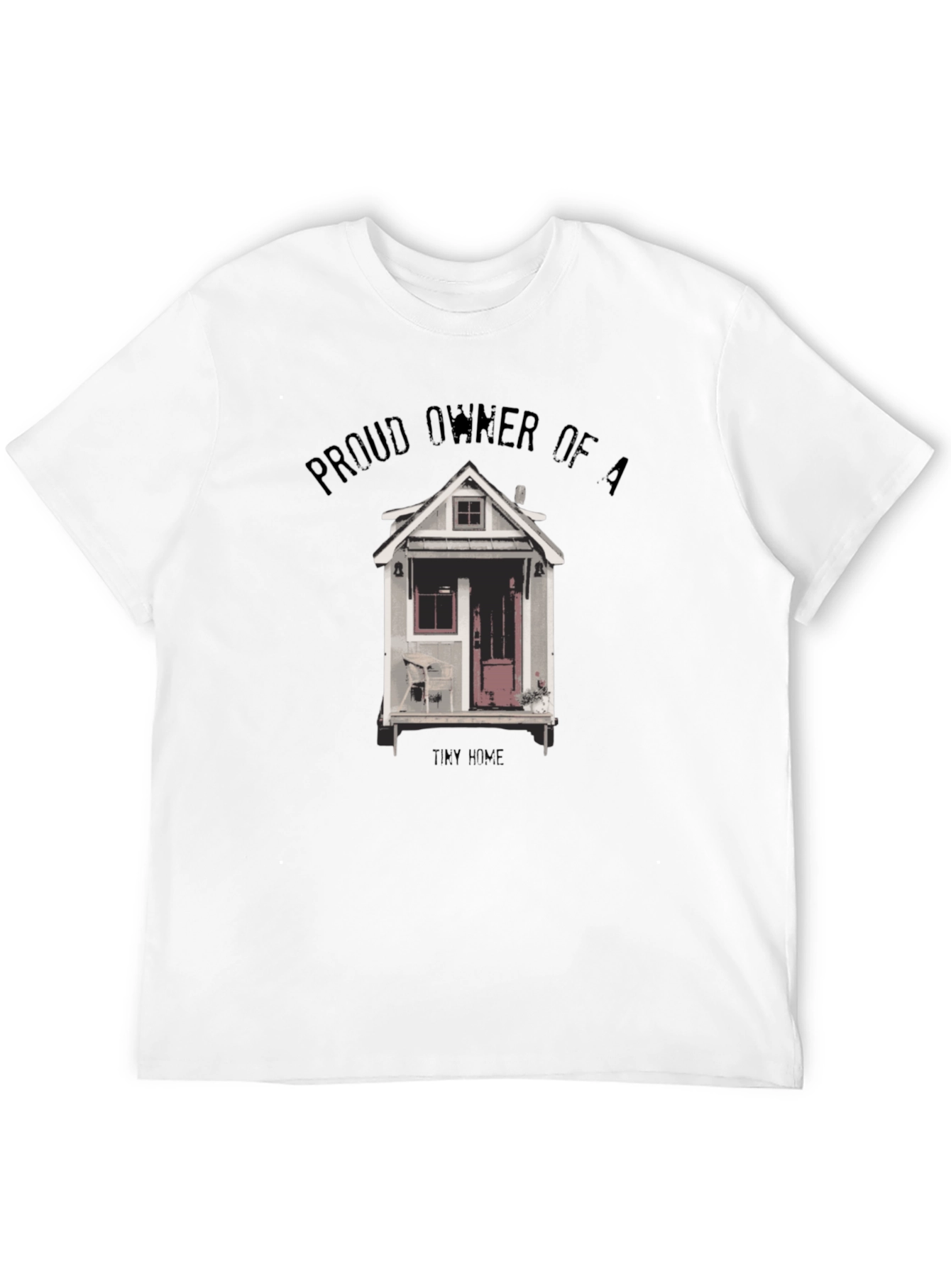 Proud Tiny Home Owner Graphic Tee - Black