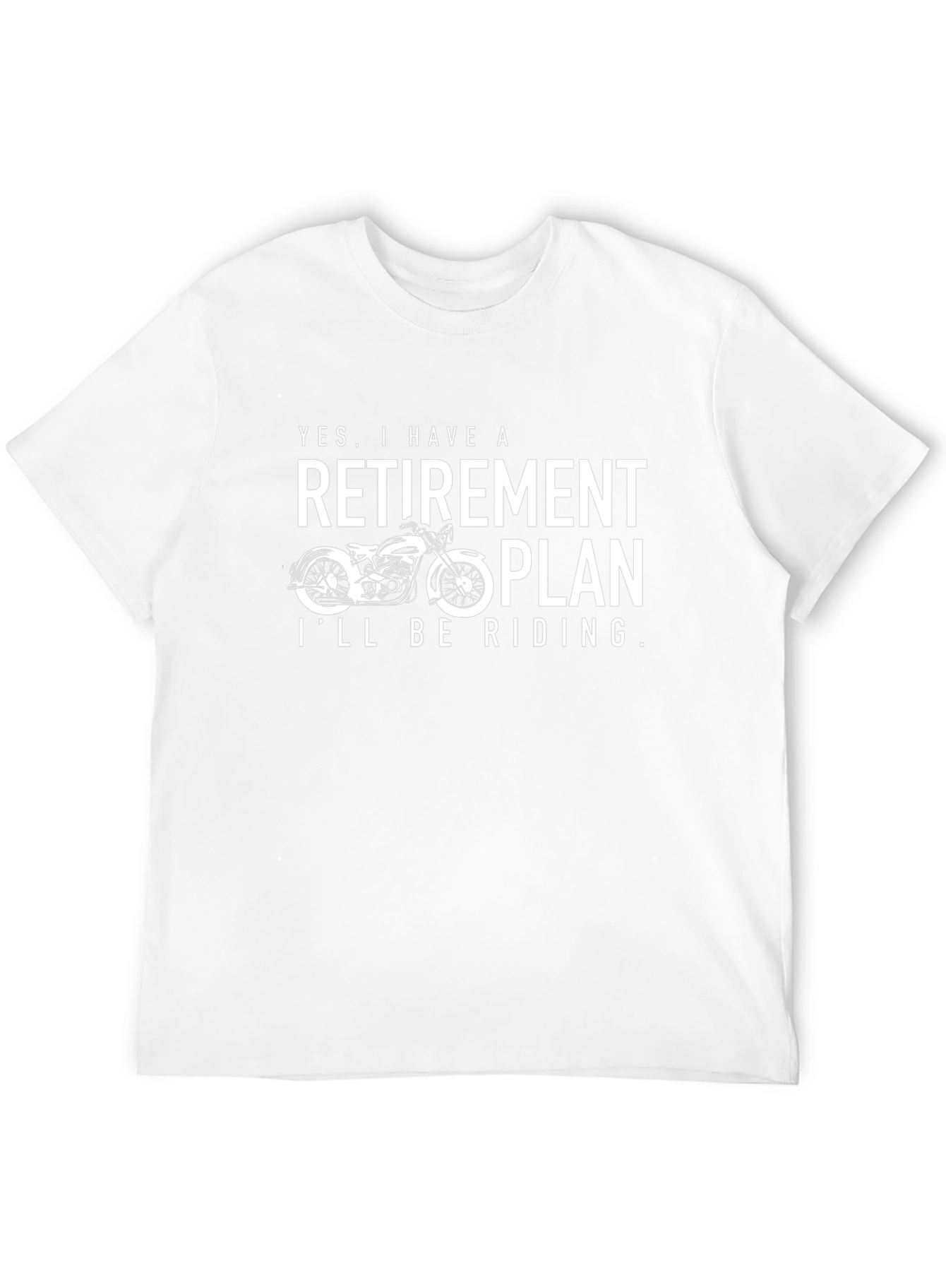 Retirement Plan Motorcycle T-Shirt