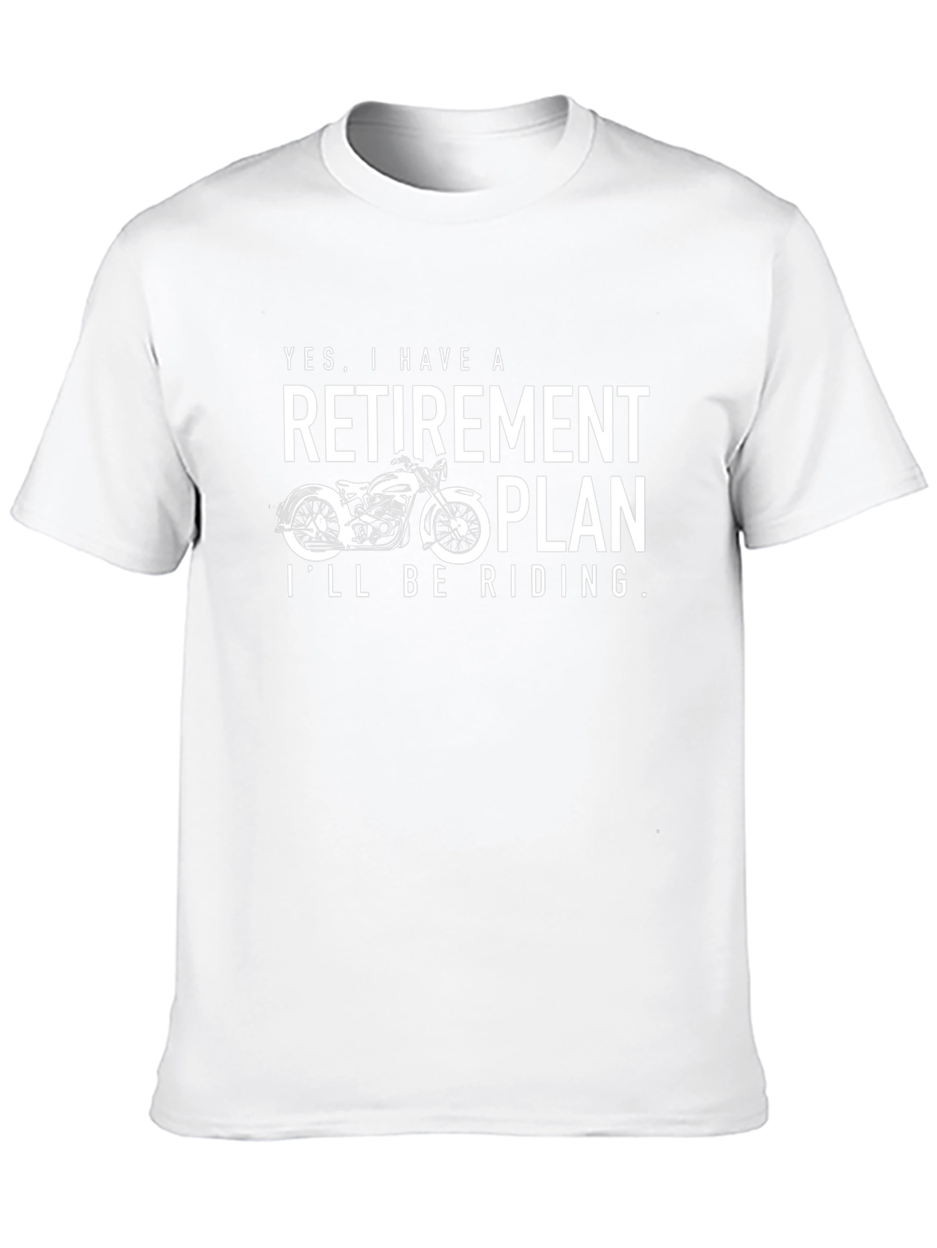 Retirement Plan Motorcycle T-Shirt