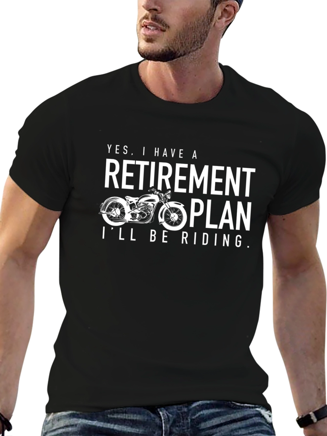 Retirement Plan Motorcycle T-Shirt
