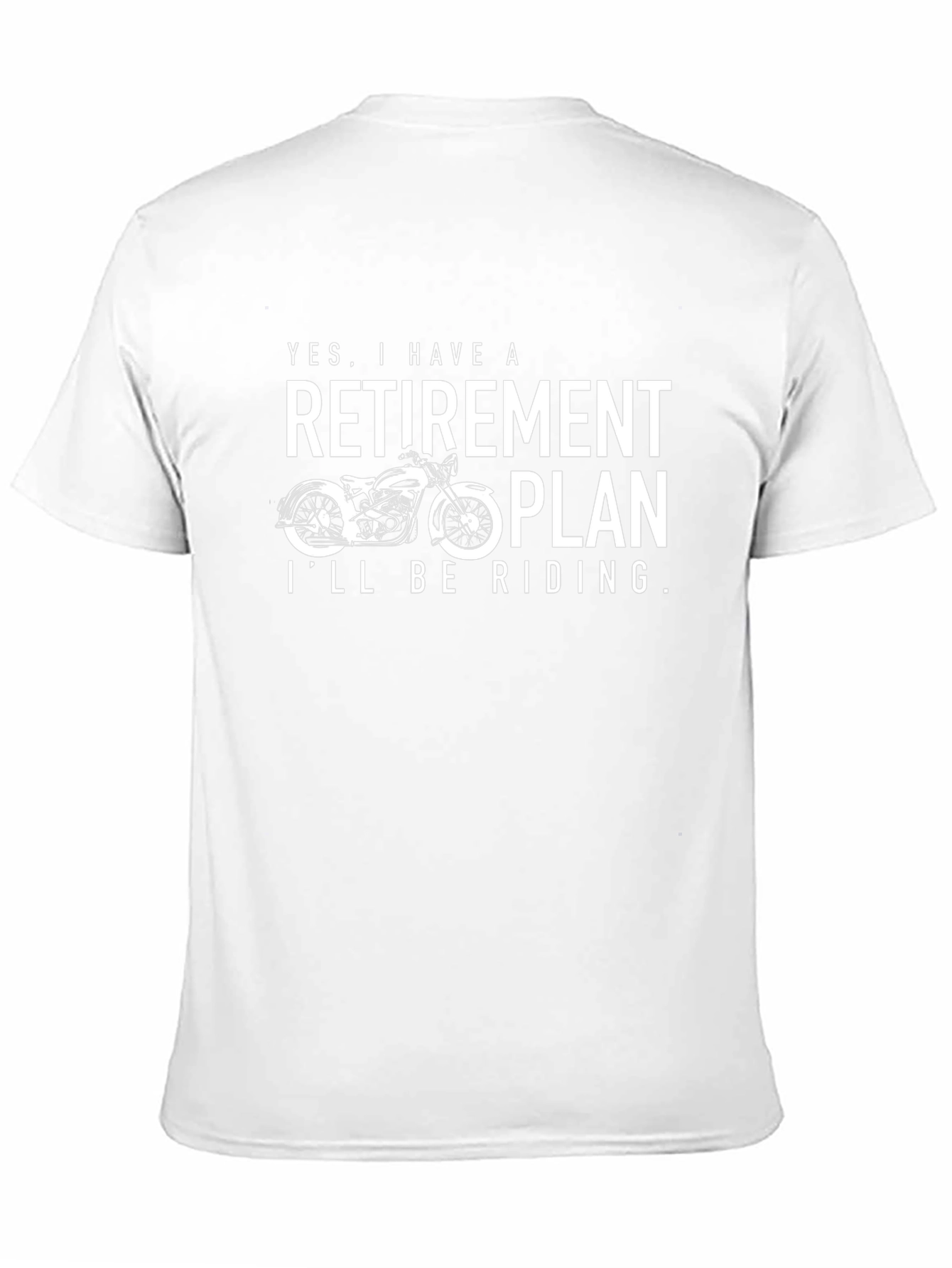 Retirement Plan Motorcycle T-Shirt