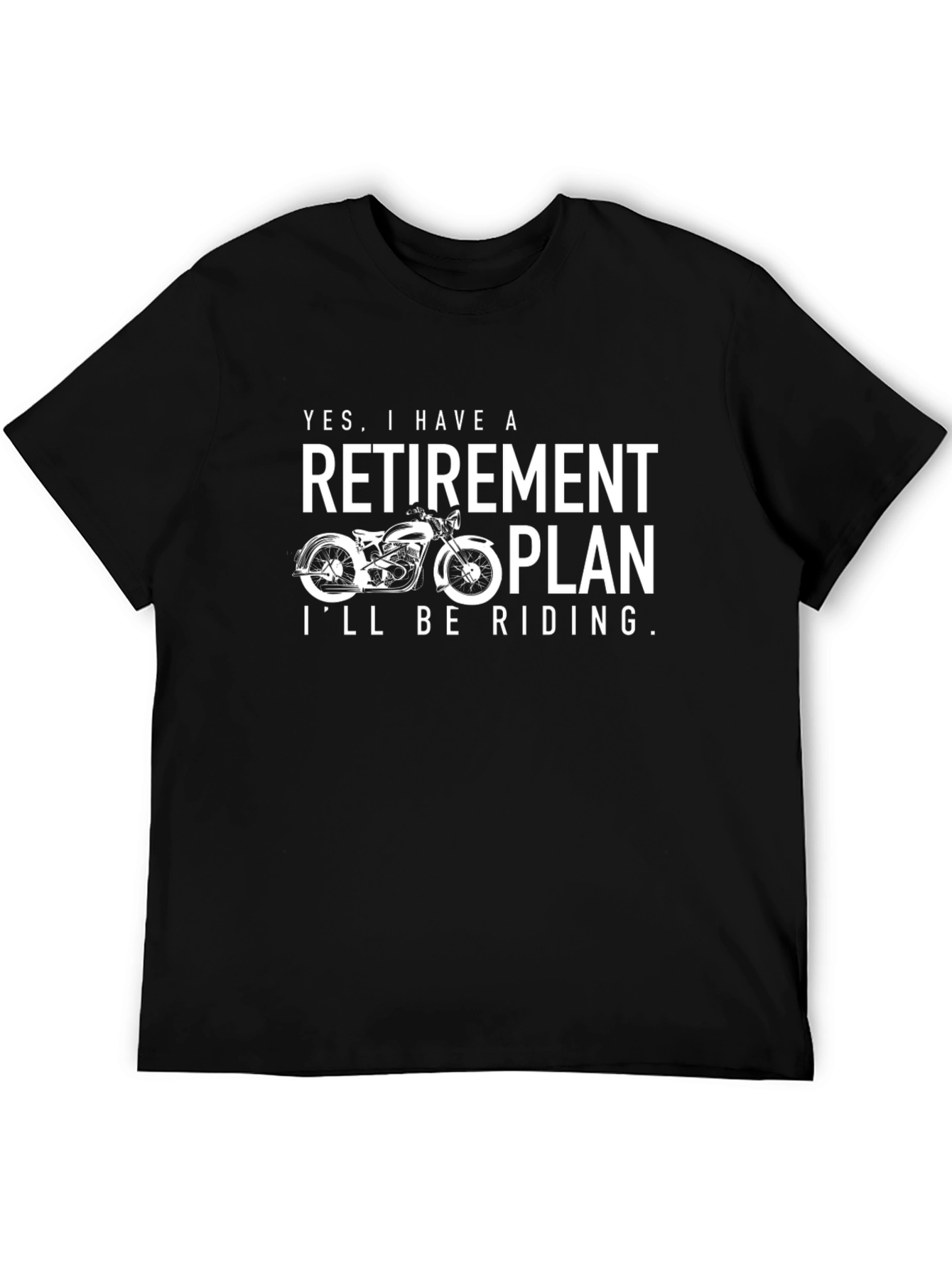 Retirement Plan Motorcycle T-Shirt