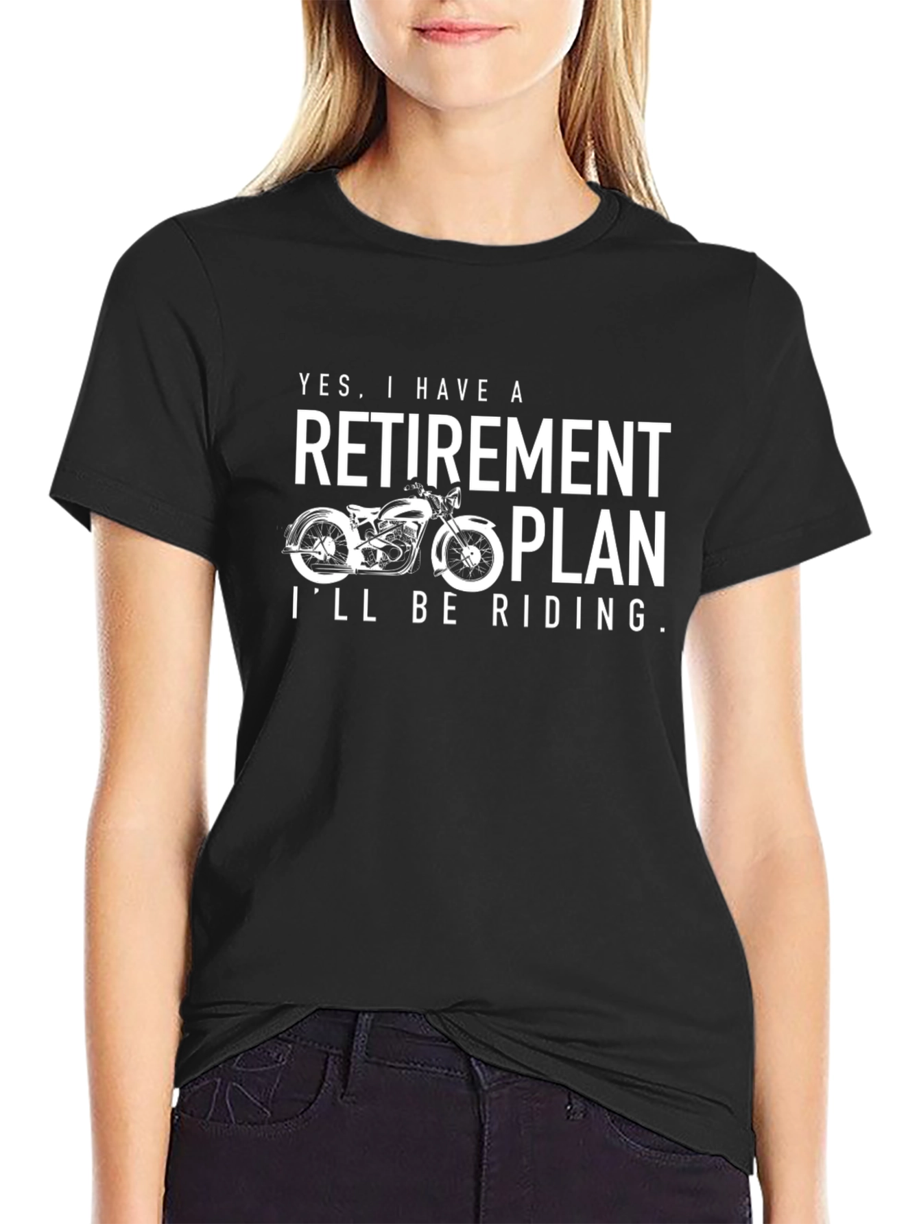 Retirement Plan Motorcycle T-Shirt