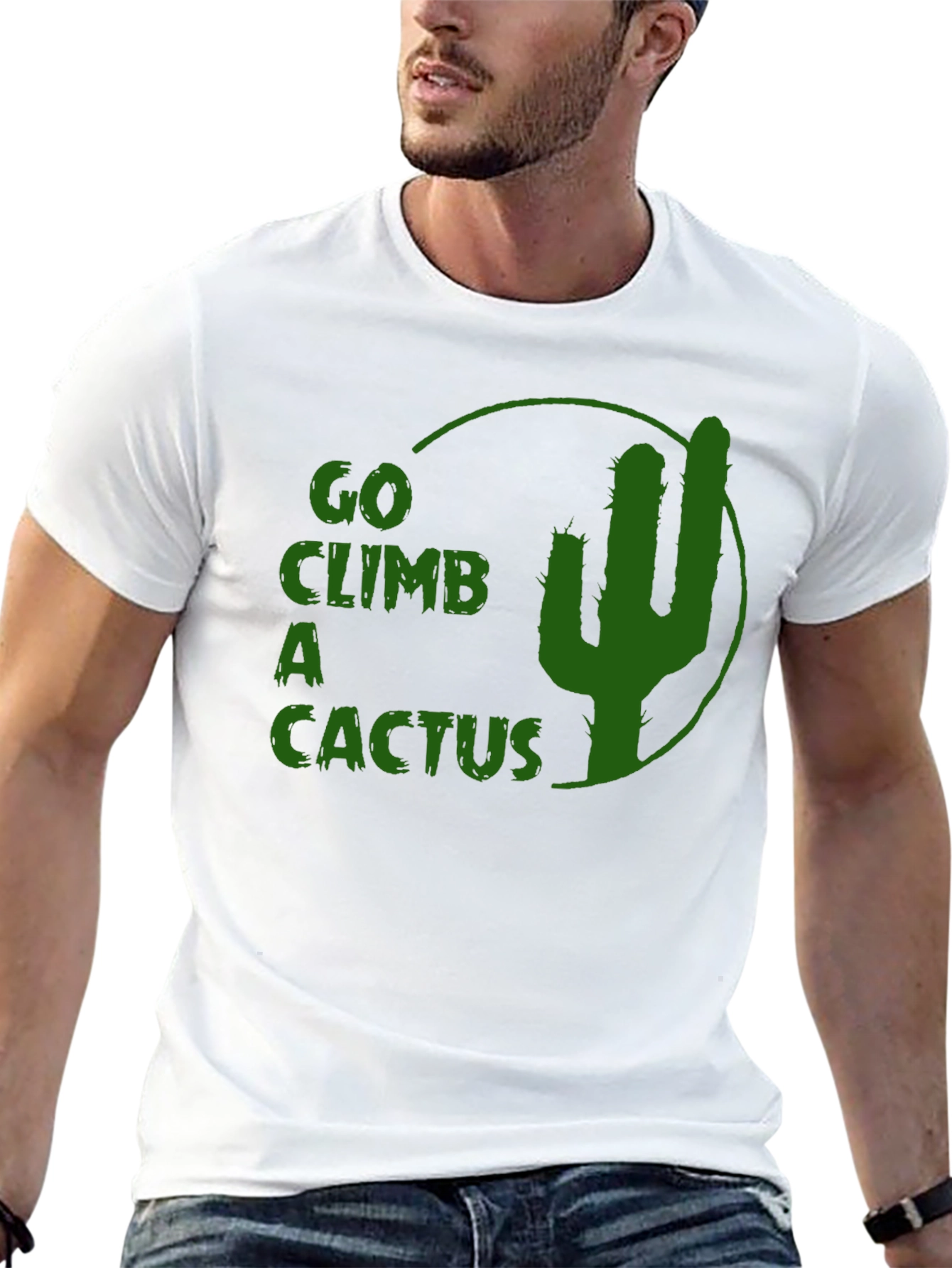 Go Climb a Cactus Graphic Tee