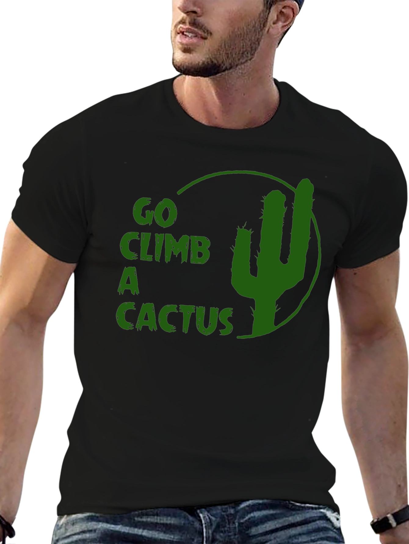 Go Climb a Cactus Graphic Tee