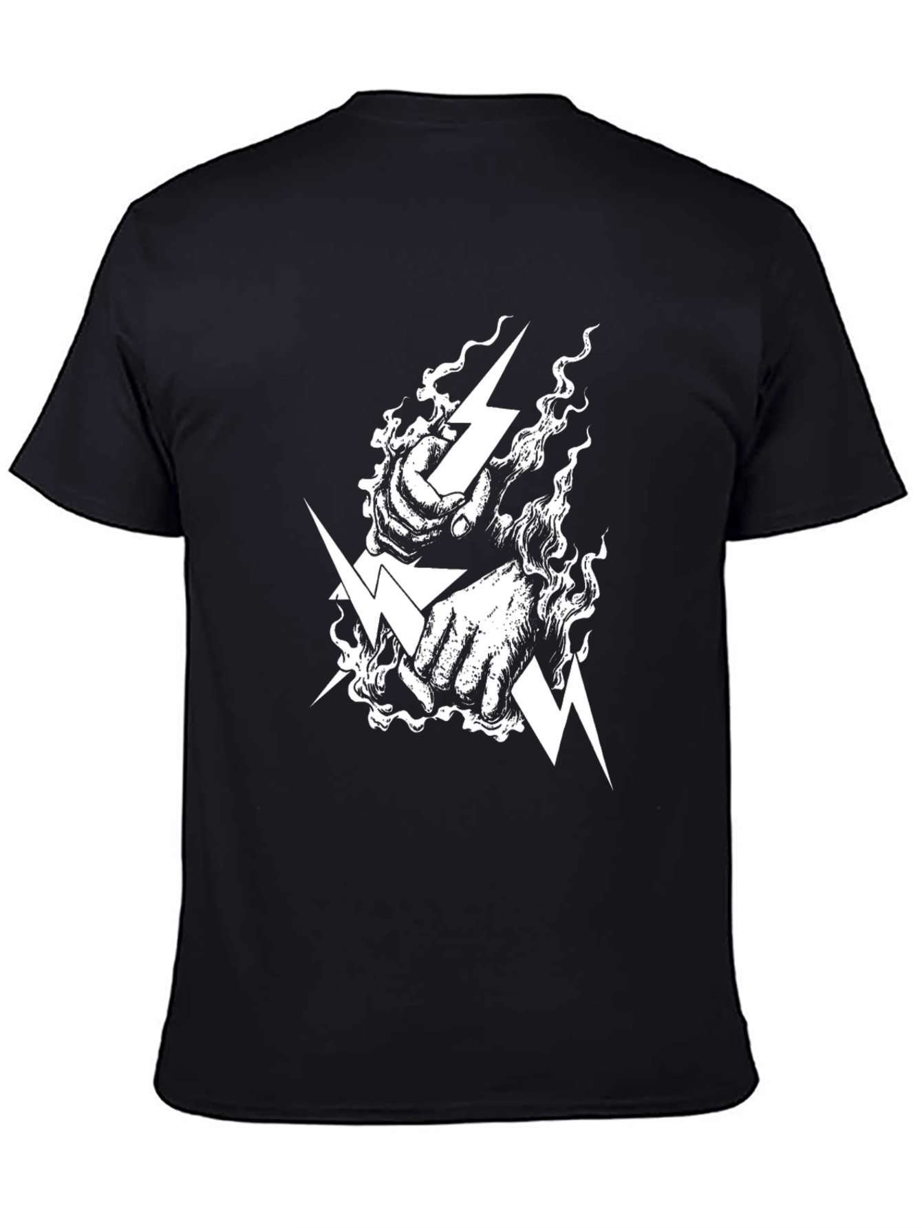 Electric Fist Graphic T-Shirt - Rock Concert Ready