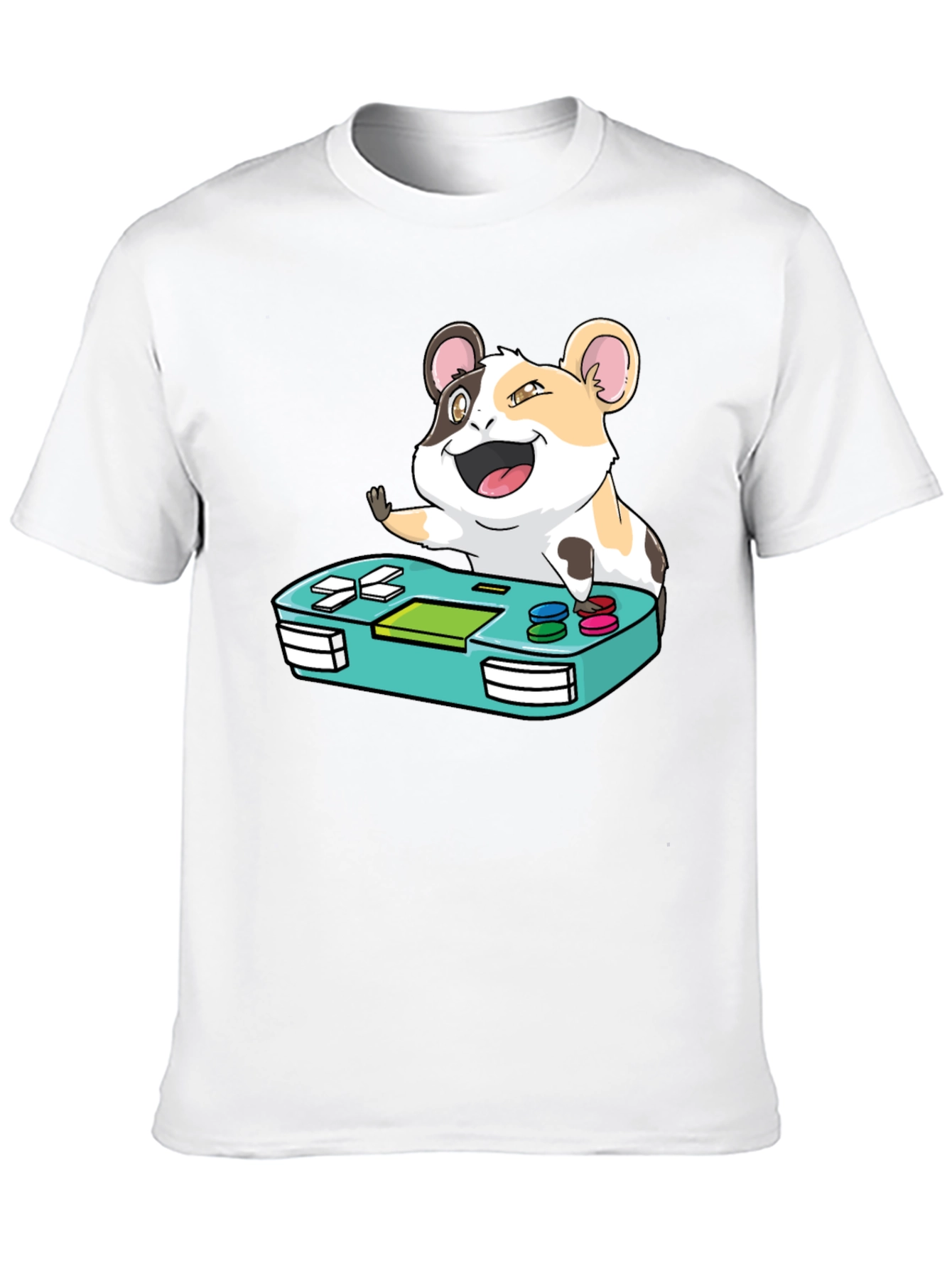 Hamster Gamer T-Shirt - Cute Gaming Tee