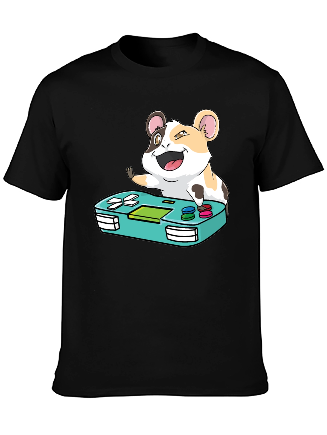 Hamster Gamer T-Shirt - Cute Gaming Tee