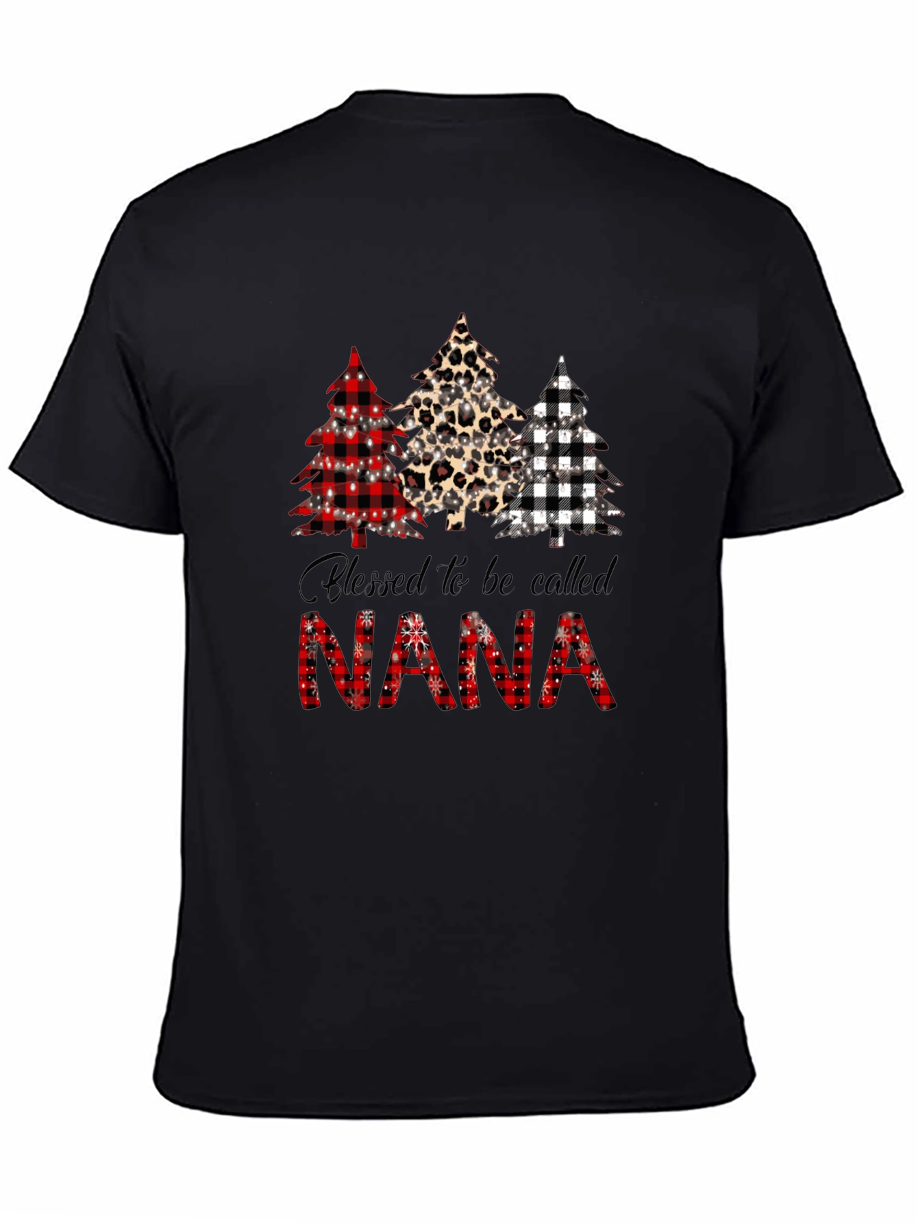 Blessed to be Called Nana Christmas Tree Shirt