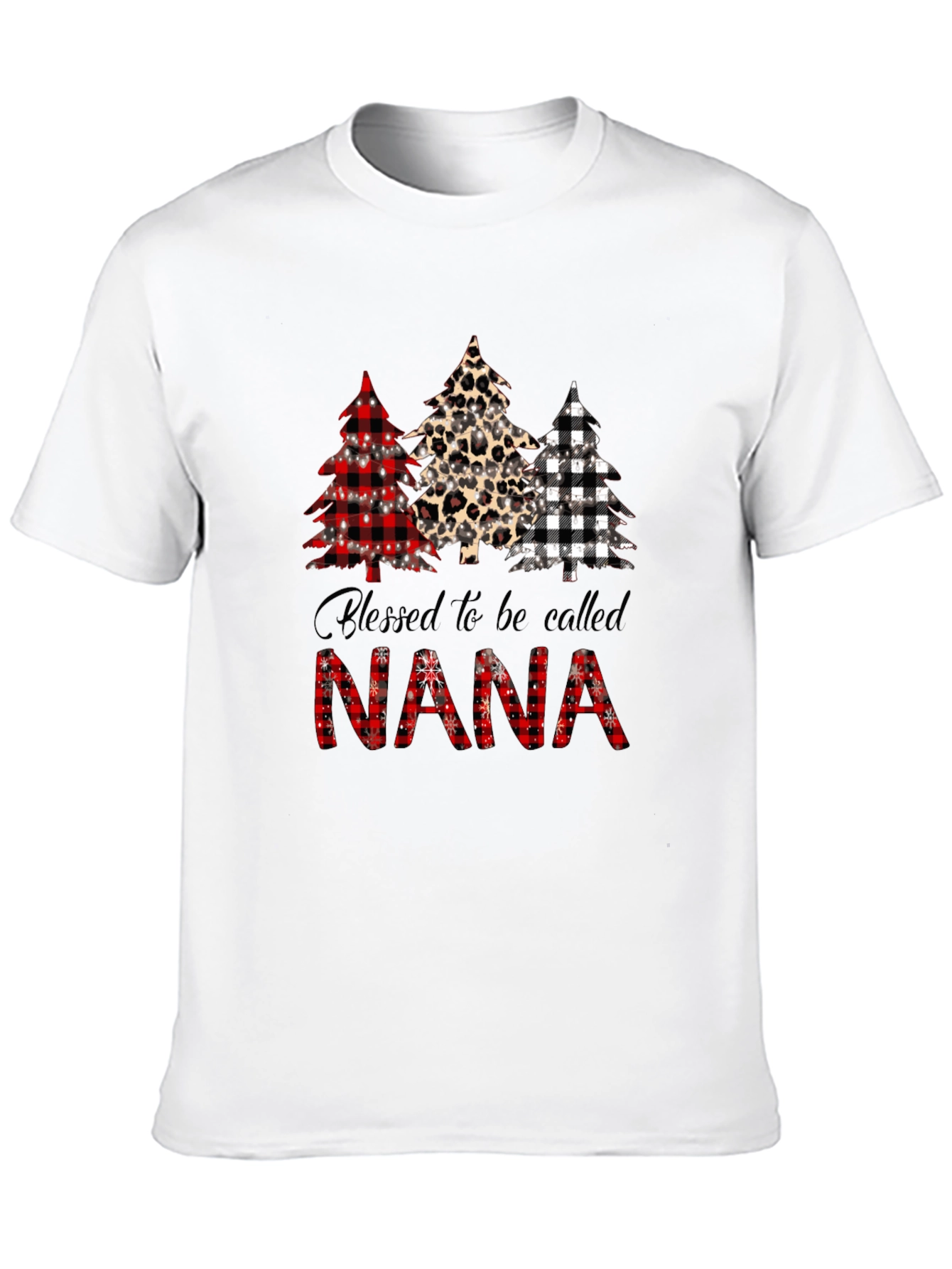 Blessed to be Called Nana Christmas Tree Shirt
