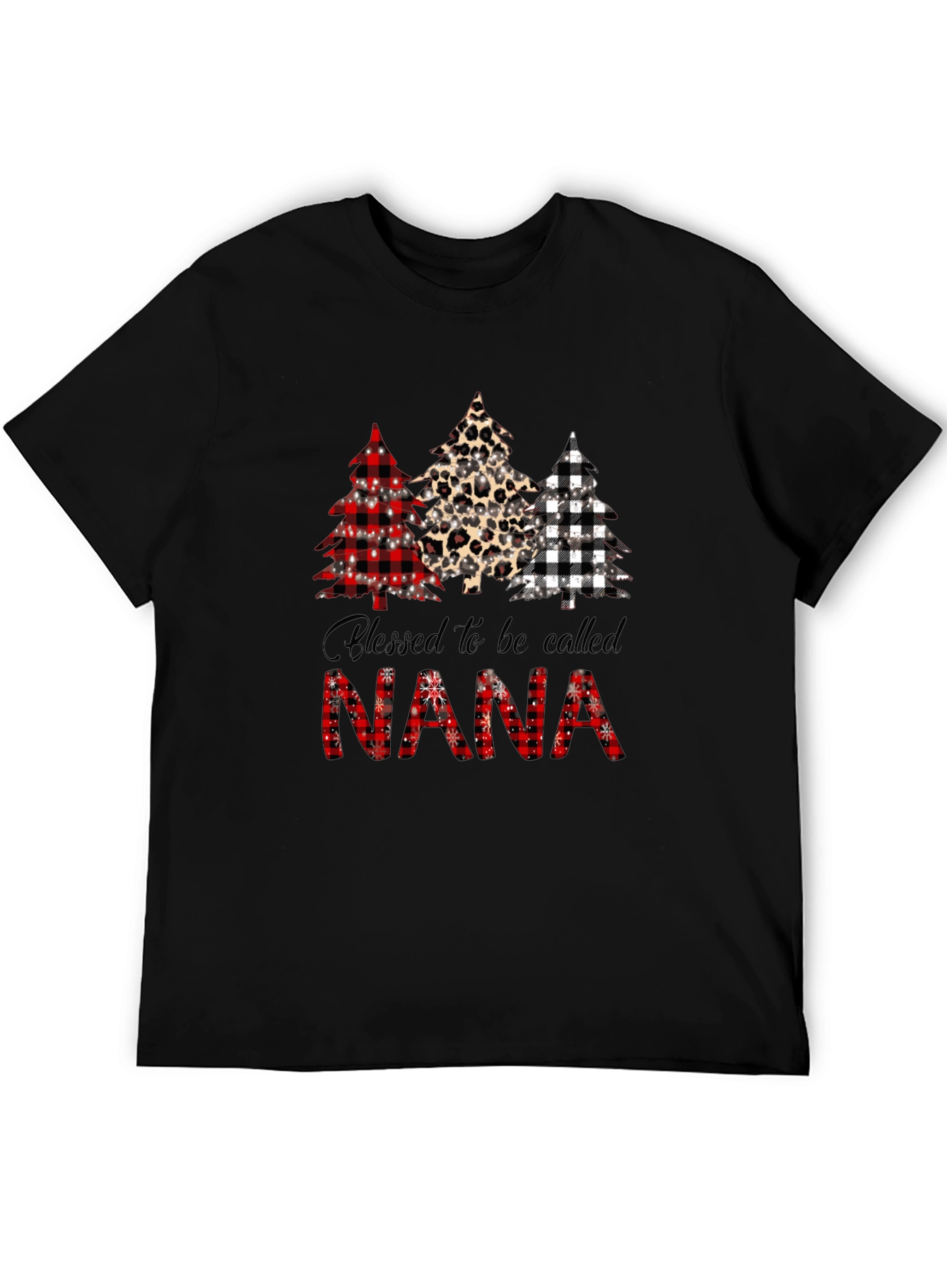 Blessed to be Called Nana Christmas Tree Shirt