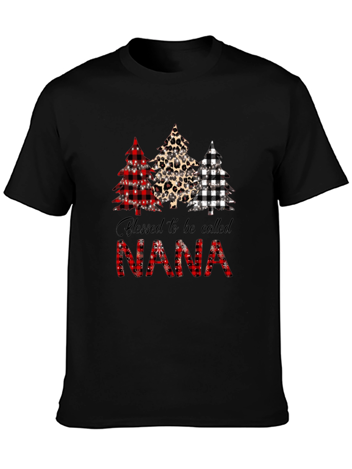 Blessed to be Called Nana Christmas Tree Shirt