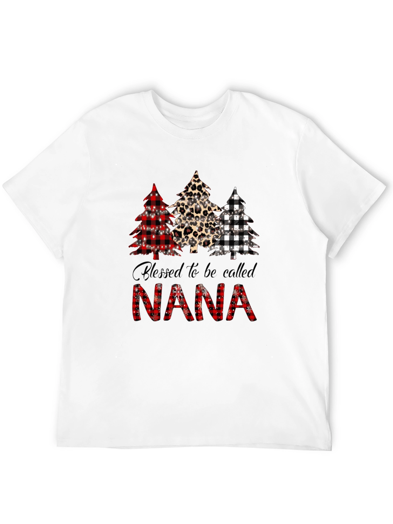 Blessed to be Called Nana Christmas Tree Shirt