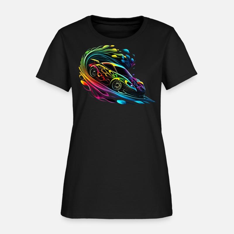 Fantasy Racing Sports Car Exotic Rainbow