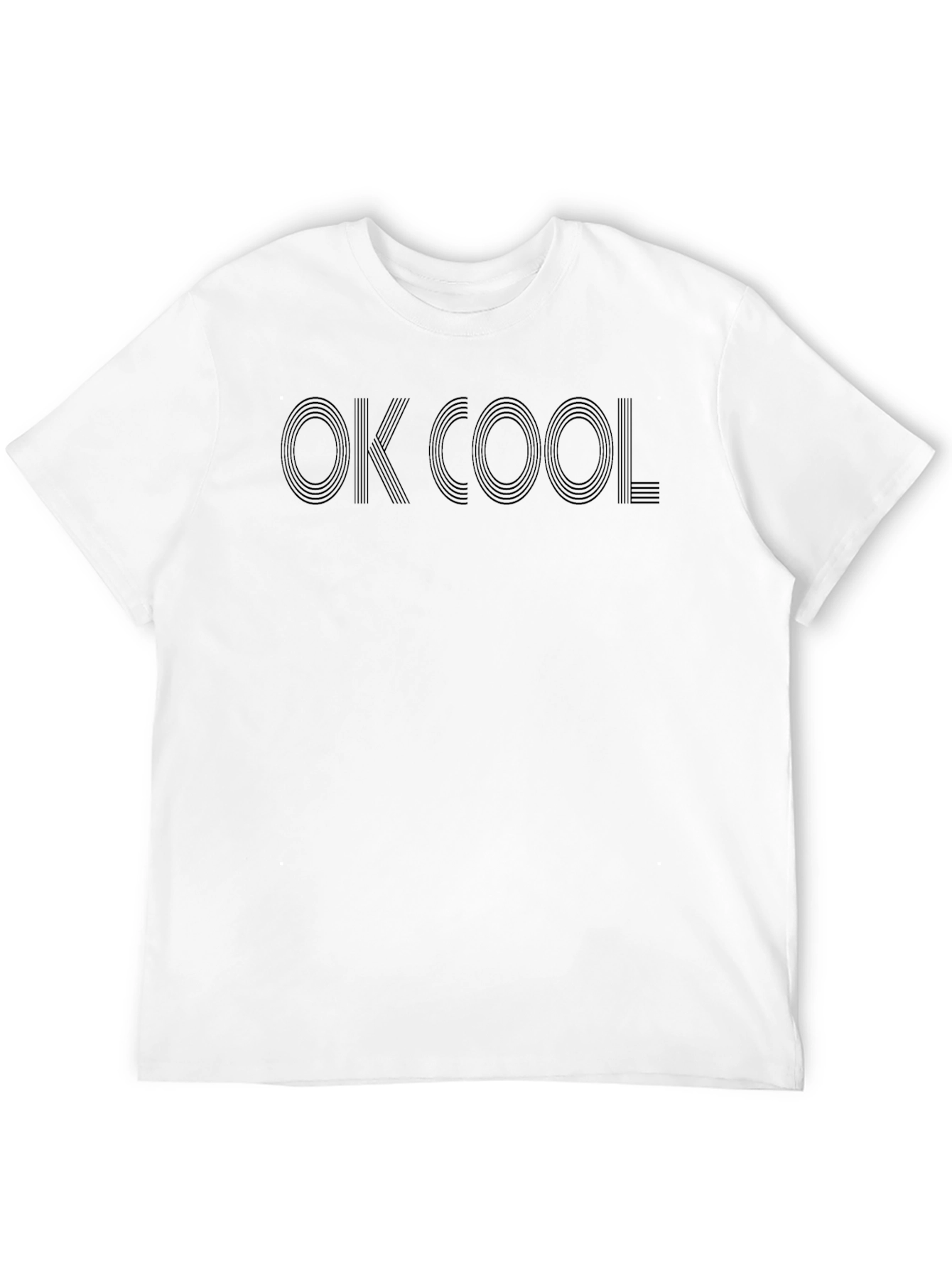 OK Cool Graphic Tee - Mens Black T-Shirt