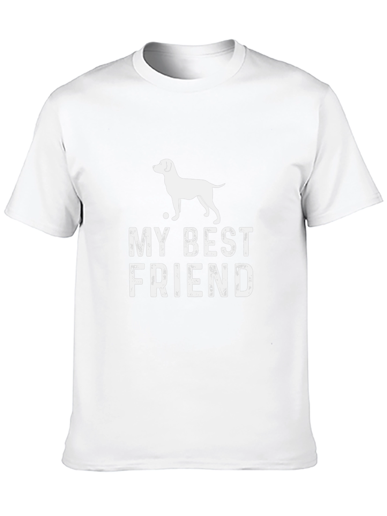 My Best Friend Dog Graphic T-Shirt