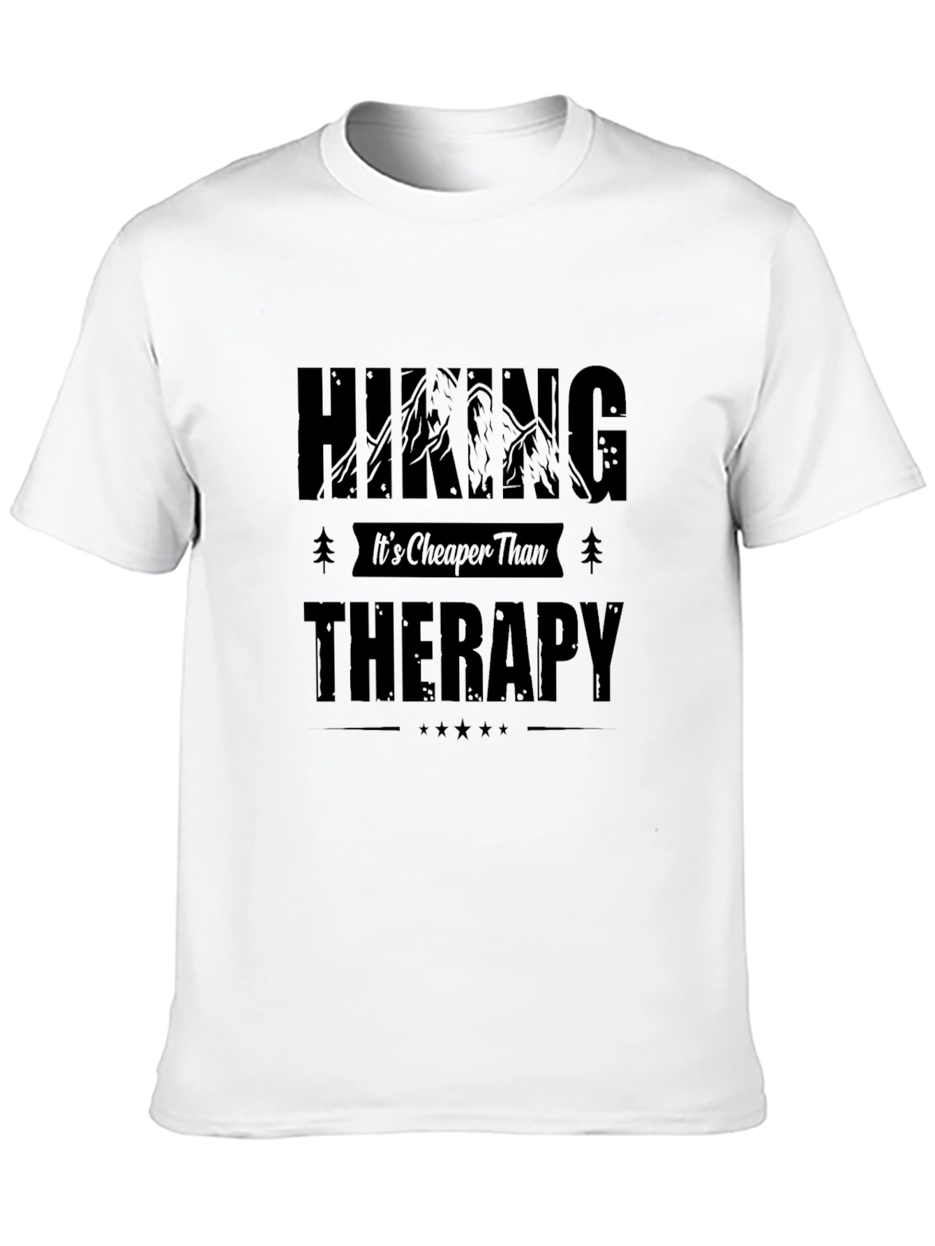 Hiking Cheaper Than Therapy T-Shirt