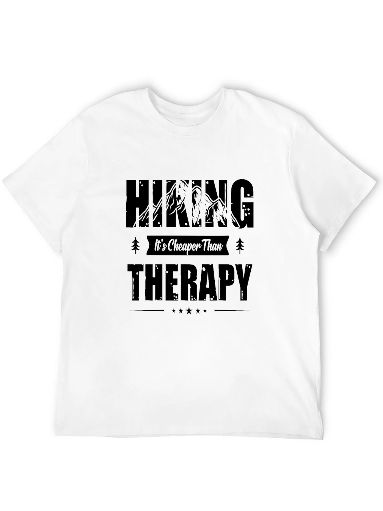 Hiking Cheaper Than Therapy T-Shirt
