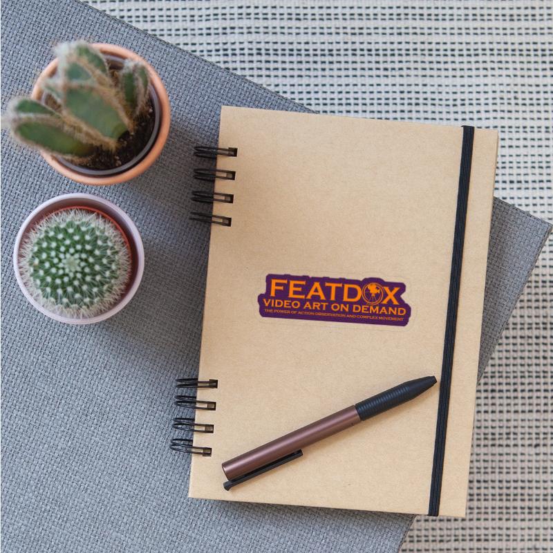 Featdox Grouted Violet Orange Logo