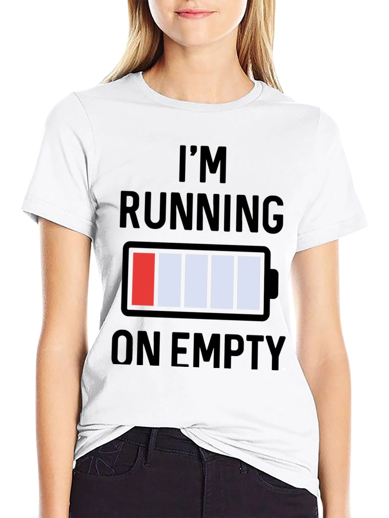 Im Running on Empty Graphic T-Shirt