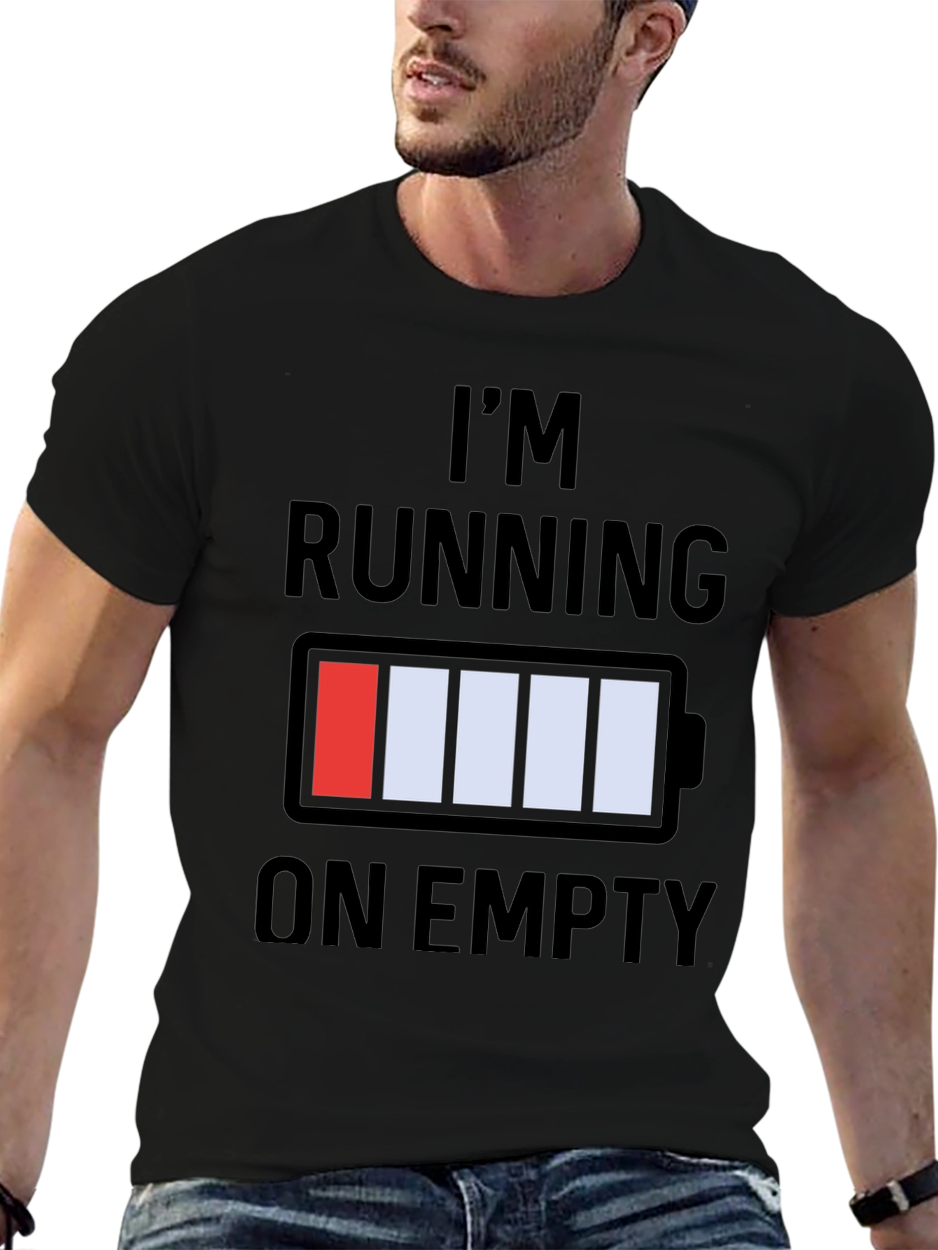 Im Running on Empty Graphic T-Shirt