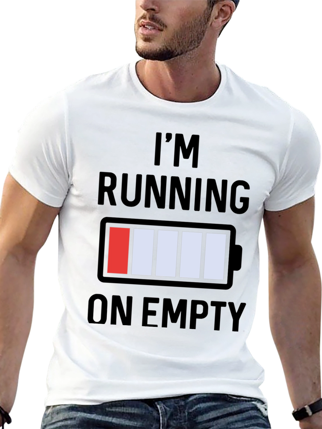Im Running on Empty Graphic T-Shirt