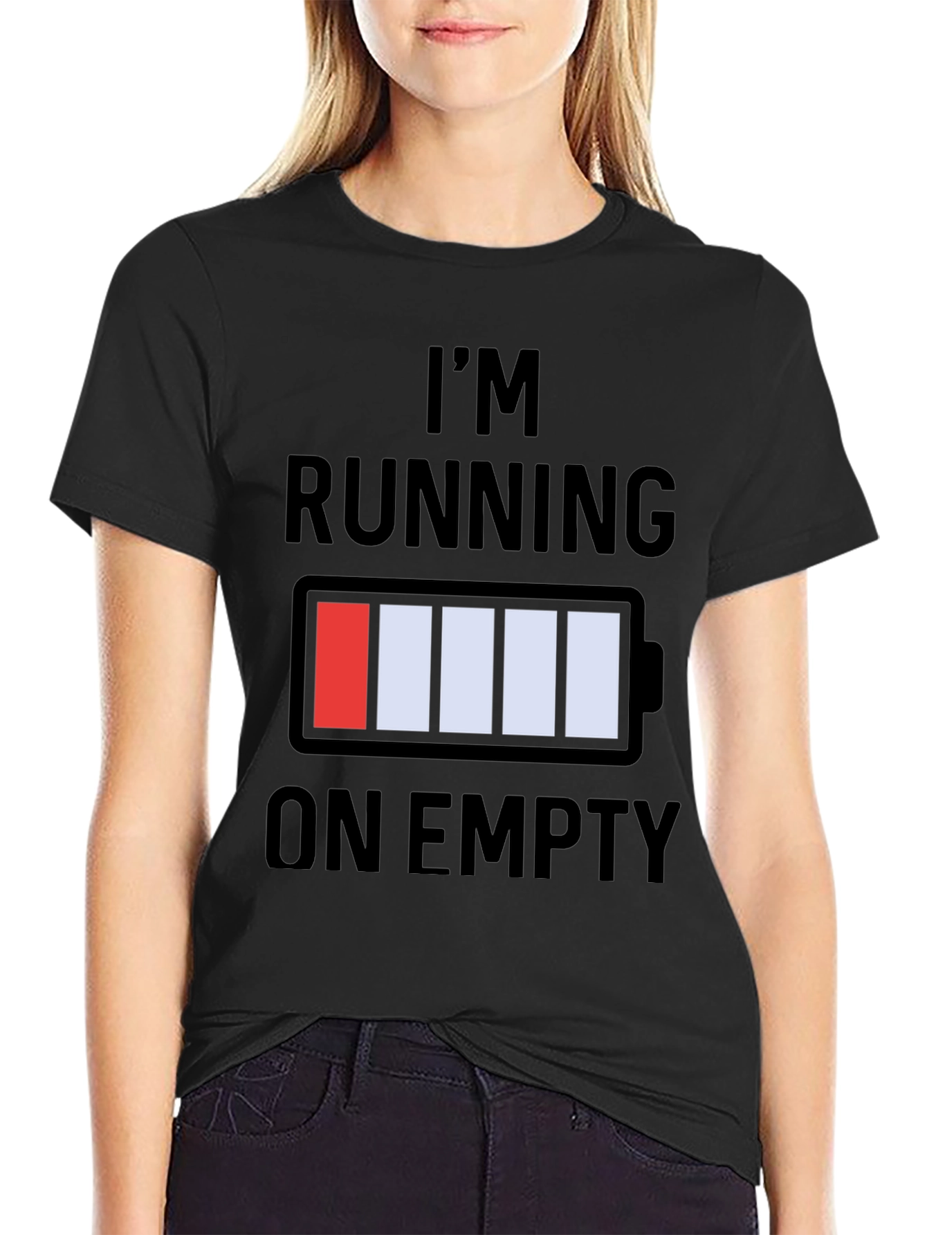 Im Running on Empty Graphic T-Shirt