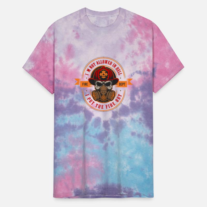 fire departmenent skull art