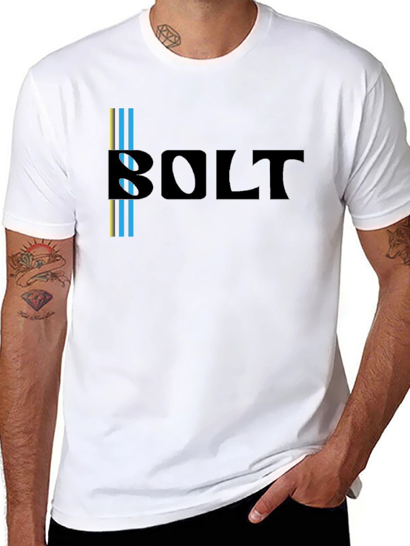 Bolt Graphic Tee - Cool Casual Style