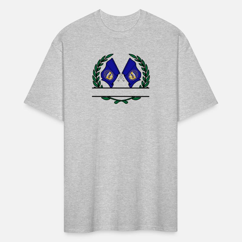 Flags USA Nebraska laurel wreath banner