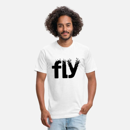 Fly Word with Birds Aesthetic Print