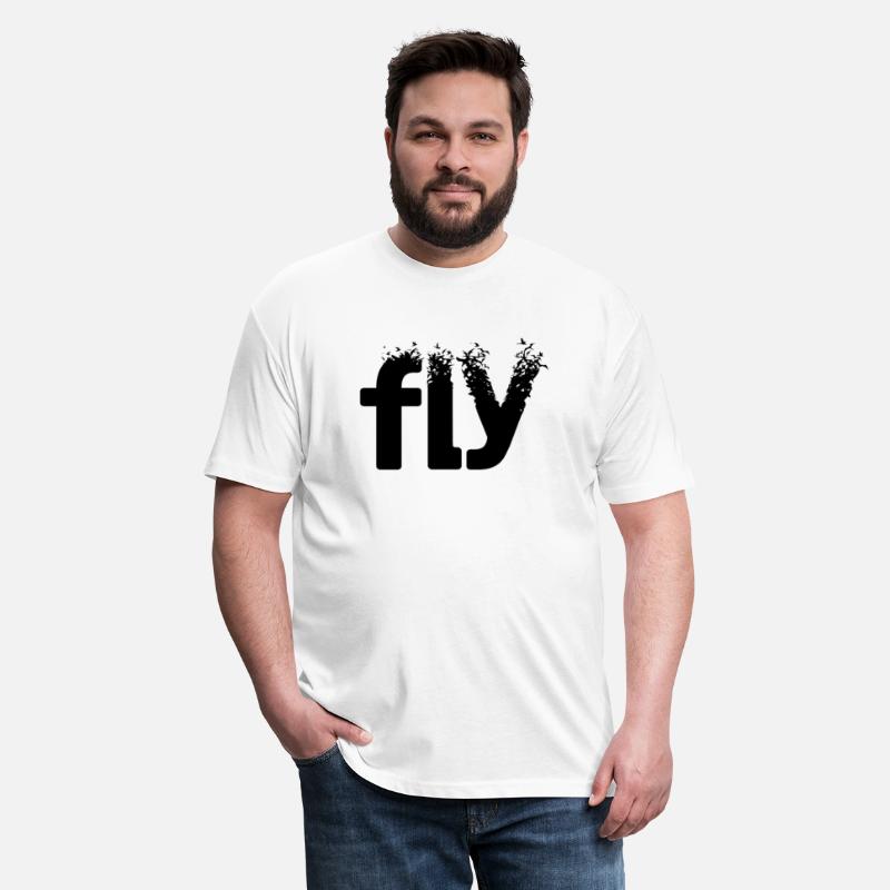 Fly Word with Birds Aesthetic Print