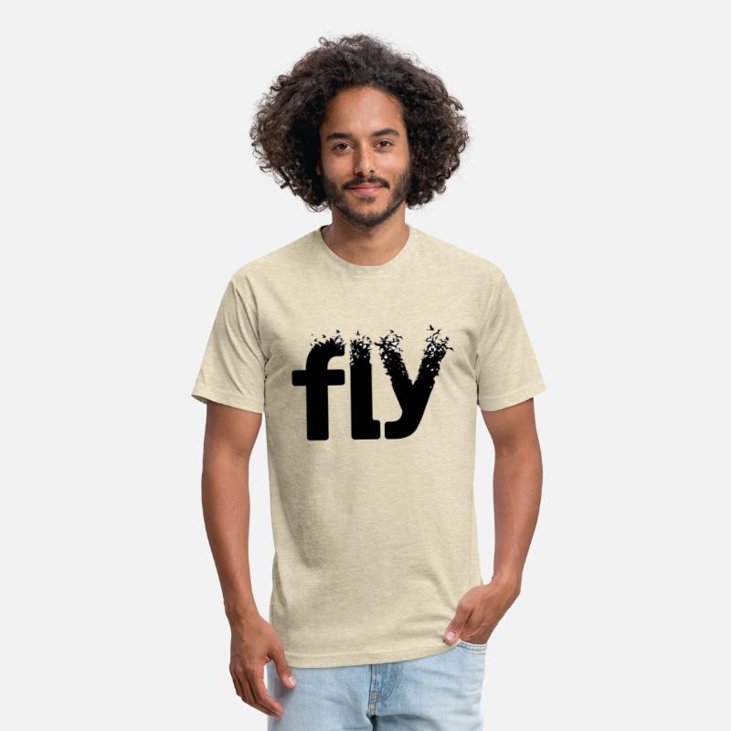 Fly Word with Birds Aesthetic Print