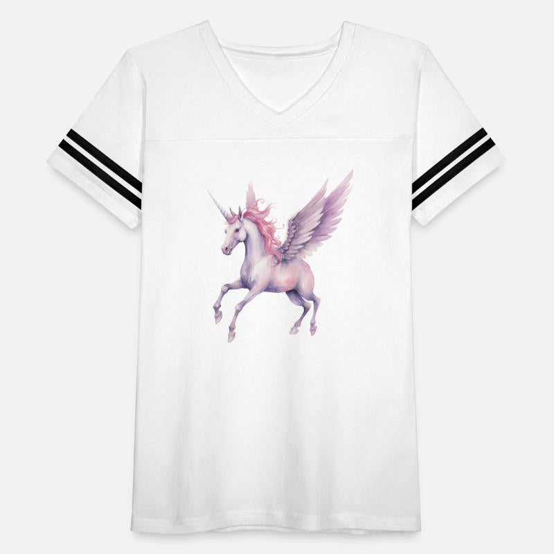 Flying Unicorn With Pink Mane