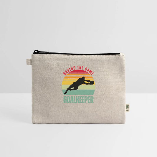 Football Soccer Goalkeeper Saving the Game