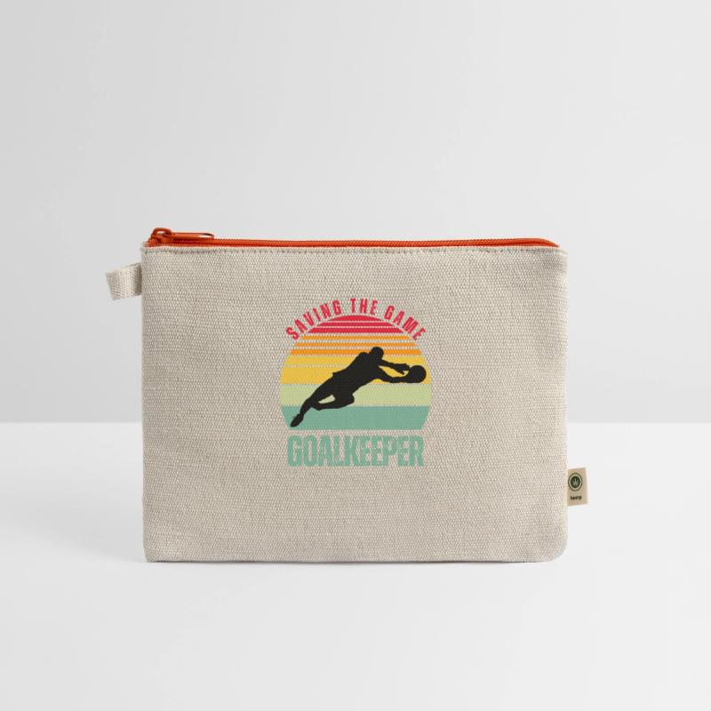 Football Soccer Goalkeeper Saving the Game