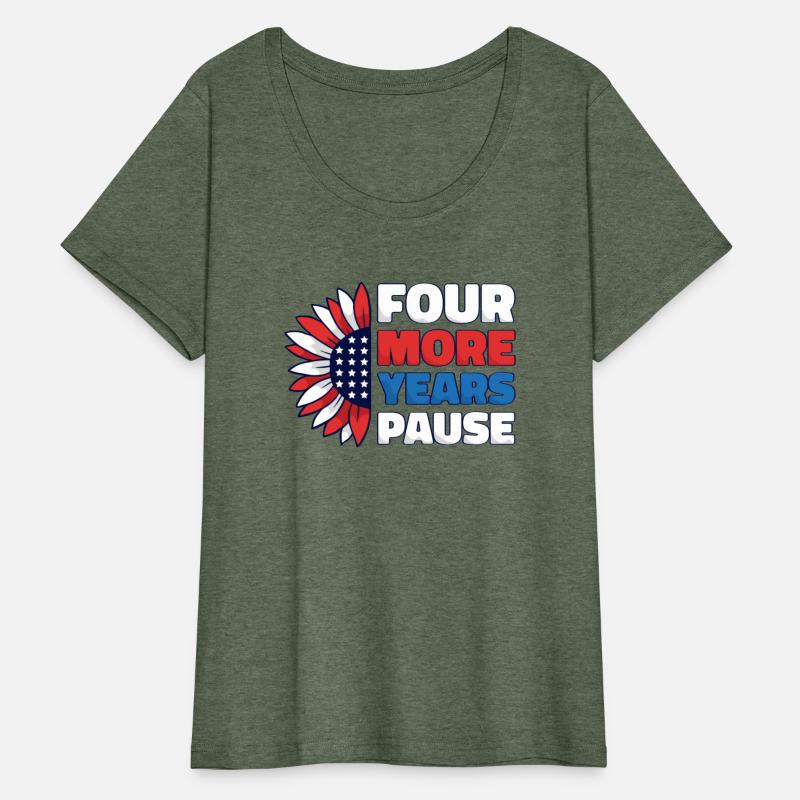 Four More Years, Pause. Funny Biden Quote Saying