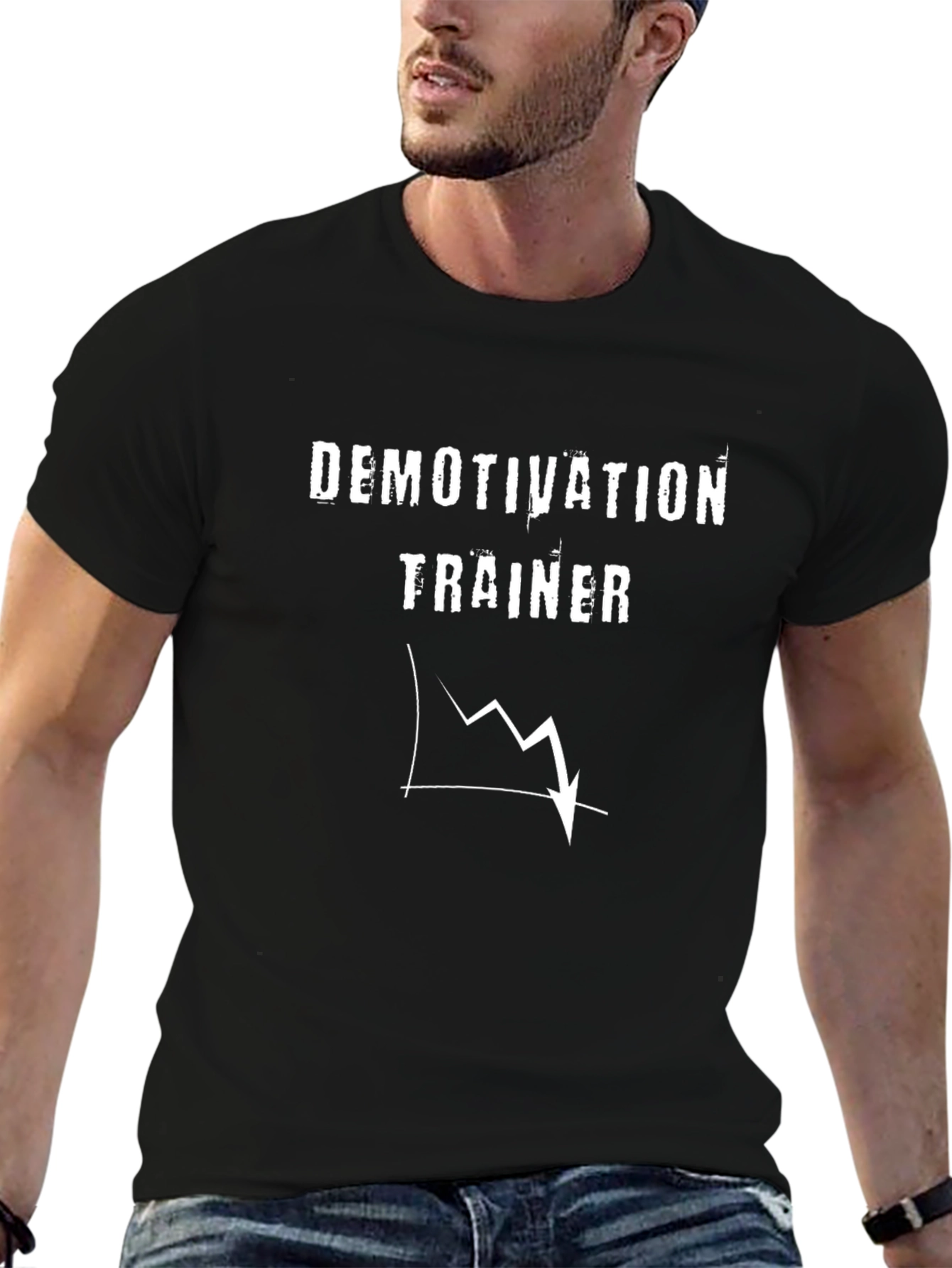 Demotivation Trainer Graphic Tee