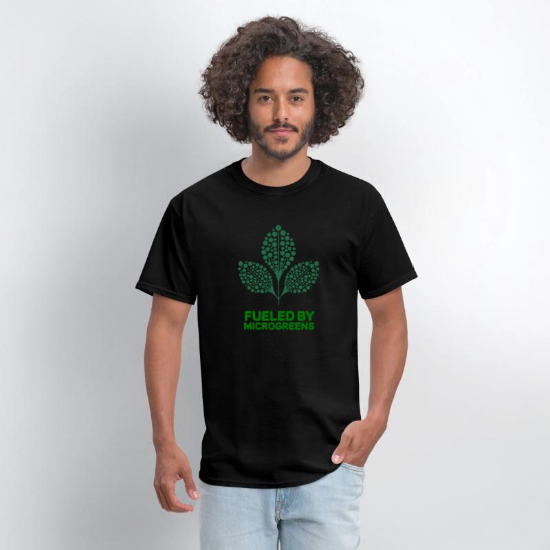 Fueled By Microgreens Vector Two Colors